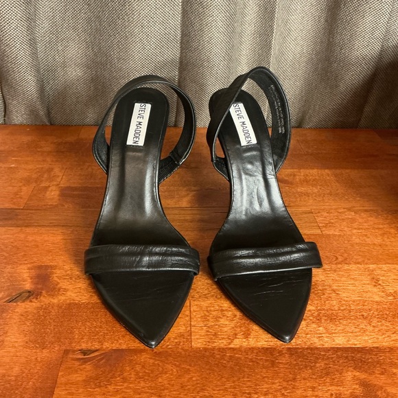Steve Madden Black Women's Heels - Picture 2 of 7